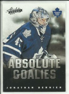 2013-14 Panini Boxing Day Absolute Absolute Goalies #9 Jonathan Bernier