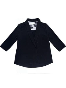 Anthropologie Fancy Indie Core Boho Academia Pro Cooper And Ella XS Black Blazer - Bild 1 von 2