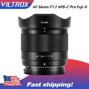 Viltrox AF 56mm F1.7 STM APS-C Auto Focus Lens For Fuji X mount Cameras USA - Picture 1 of 8
