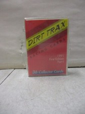 1991 Dirt Trax Racing Cards First Edition Part I Set