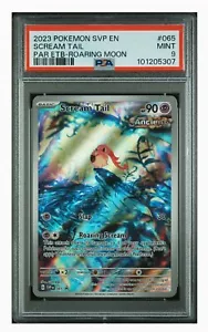 2023 Pokémon TCG PSA 9 Scream Tail Paradox Rift ETB Black Star Promo 065 - Picture 1 of 2