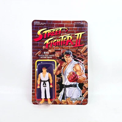 2018 Super7 Ryu Street Fighter II 1:15 Reaction Capcom Action Figure - MOC - Image 1 of 4