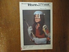 March-1974 Minneapolis Tribune TV Mag(MARLO THOMAS/WONDER WOMAN/CATHY LEE CROSBY