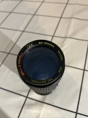 Bell & Howell 80-200mm F4.5 Canon FD Lens Zoom SLR - Image 1 of 4