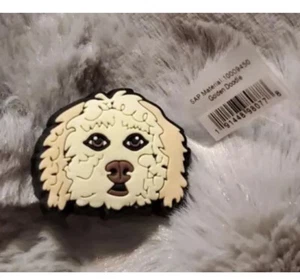 Golden Doodle Jibbitz Crocs Shoe Charm Dog Authentic Jibbitz Rare - Picture 1 of 2
