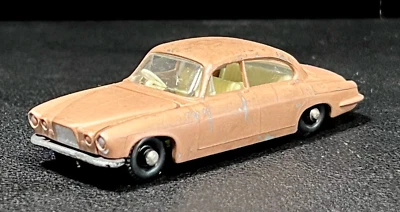De Colección Matchbox Series Lesney No.28 Jaguar MK10 Marrón Oro Hecho en Inglaterra Diecast Foto 1 de 4