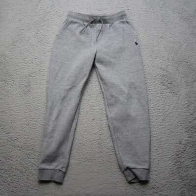 Pantalón Polo Ralph Lauren Niños L Gris Rendimiento Jogger Sudor Polar Informal Preppy Foto 1 de 4