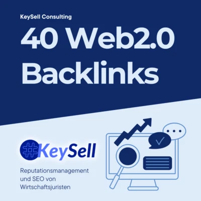 40 Web2.0 Backlinks, Web2.0, 100% manuelle Bearbeitung, SEO, Linkaufbau, high DA - Bild 1 von 4