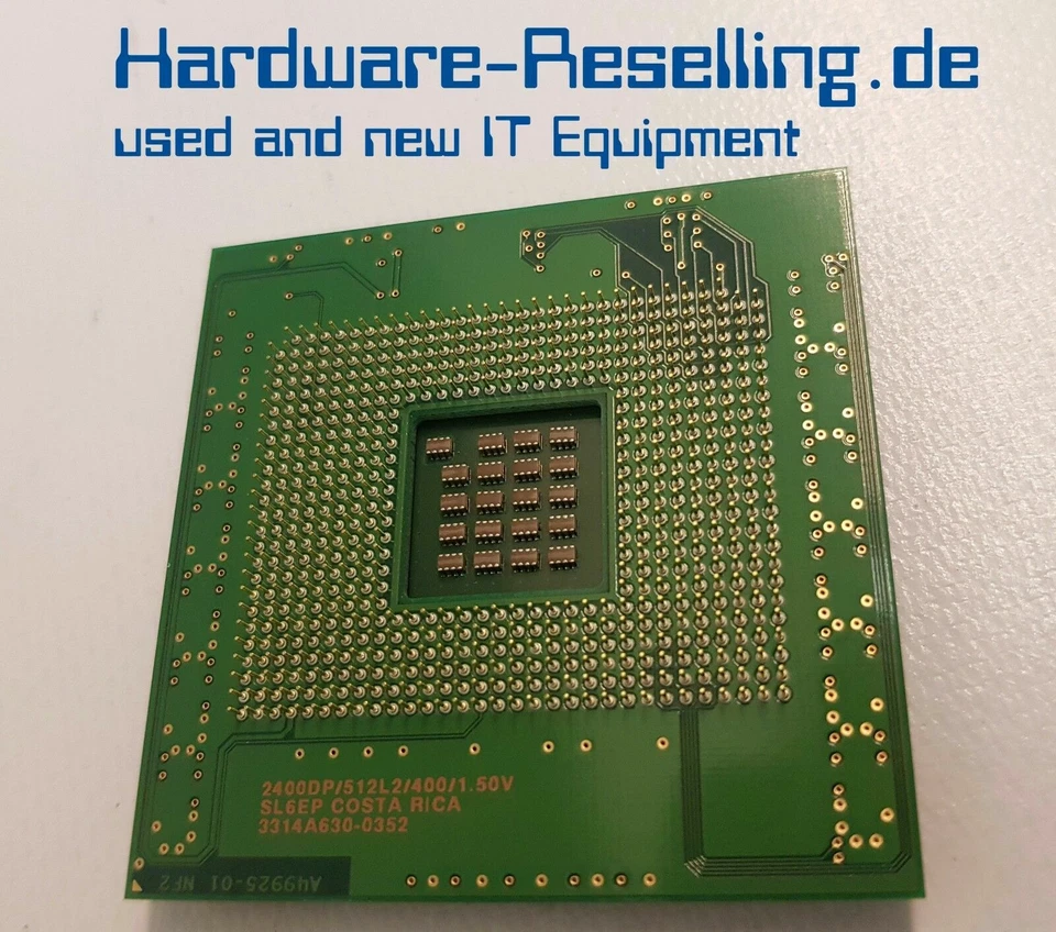 Intel Xeon 2400DP/512L2/400/1.50V SL6EP CPU - Zócalo 603 Procesador para Evo - Imagen 1 de 1