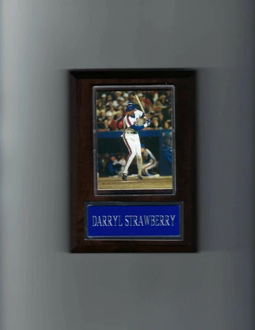 DARRYL STRAWBERRY PLAQUE BASEBALL NEW YORK METS NY MLB Cover