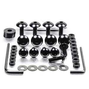 Screws Kit Fairing Aluminum SV650-S 03+ Black - Picture 1 of 1