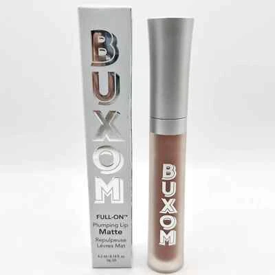 Buxom Full On Plumping Lip Matte - Chill Night - Spiced Cinnamon Brown .14 fl oz - Image 1 of 4