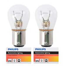 2 pc Philips Brake Light Bulbs for Nissan Versa 2007-2016 Electrical cf