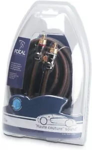 FOCAL ER ELATE SERIES RCA 1-3-5 METER CABLE 3 SETS FREE FAST SHIPPING WORLDWIDE! - Picture 1 of 2