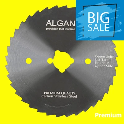 ALGAN PRECISION THAT INSPIRES ALGAN Kreismesser KS-P80 Premium Kebab Dönermesser fuer UYAR Potis Gyros Messer