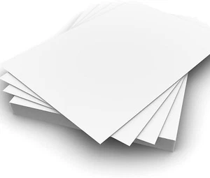 White Card A5 A4 Card Making Paper & Cardstock 100 120 160 200 250 300gsm - Picture 1 of 2