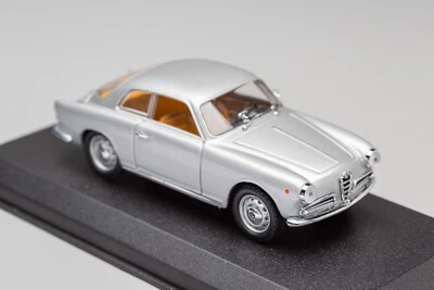 Alfa Romeo Giulietta Sprint Coupé 1960 Met Grey DETAIL CARS 1:43 - Imagen 1 de 4