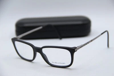 NUEVO POLO RALPH LAUREN PH 2087 5284 NEGRO GUNMET MARCO AUTÉNTICO GAFAS 52-16 Foto 1 de 4