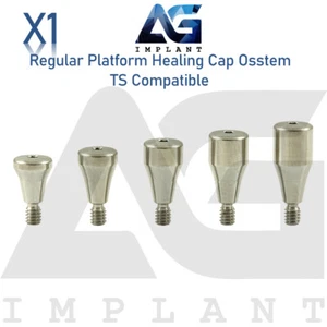 Healing Cap Titanium Prosthetic 2.5 Fit Regular Platform 0stem® TS Hex - Bild 1 von 5