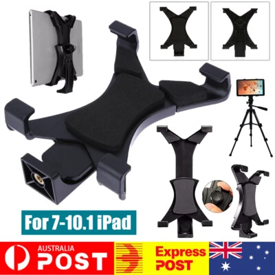 Adjustable Tripod Mount Tablet Stand 1/4 Bracket Phone Holder For iPad Mini Air - image 1 of 4