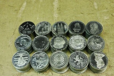 SELECCIÓN 5 DM 1979/1986, todos los motivos disponibles, Otto Hahn a Federico el Grande Foto 1 de 2