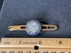 Vintage Iowa State Motto Tie Bar Our Rights We Will Maintain - Picture 1 of 2