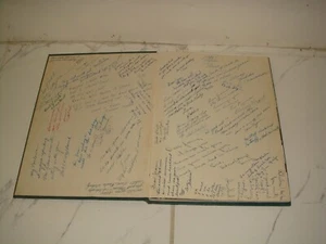 1948 ELM SAN MATEO  HIGH SCHOOL YEARBOOK  CALIFORNIA  MANY MANY Signatures - Imagen 1 de 12