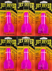 (Lot Of 6) Luhr Jensen Jet Diver #10 5540-010-0933 Pink Panther Ap8302