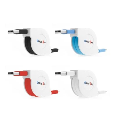 Durable & Space Saving Data Transfer Cable USB to Type C for Smartphones Tablets - Image 1 of 4