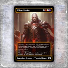 Edgar Markov #3 [Alternative Custom Art] Hyperion Card