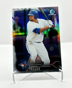 2016 Bowman Chrome Prospects Refractors #BCP132 Rowdy Tellez #58/499 - Picture 1 of 2