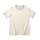 Herren T-Shirts Sommer Bumped Color Matching Fashion Tee Freizeit Kurzarm Shirts