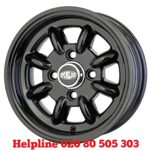 Classic Mini 5x12 Superlight / 4x Alloy Wheels - Picture 1 of 2