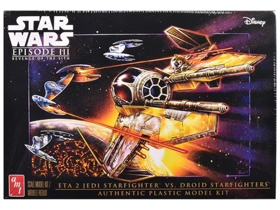 2005 Star Wars Episode III Jedi Starfighter Model Kit 1/48 Scale by AMT - Image 1 of 4