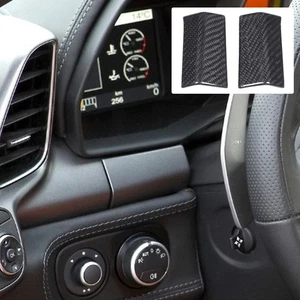 Echt Trocken Kohlefaser Lenkrad Seitenabdeckung Verkleidung für Ferrari 458 2011-2016 - Bild 1 von 16