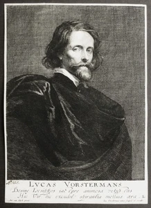 Burin de Lucas VORSTERMAN II d’après Anthony van Dyck - Picture 1 of 2