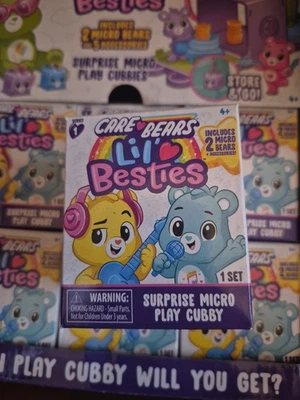 Care Bears Lil' BestiesMystery 2 Osos, 1 Juego 360°, 5 accesorios! Foto 1 de 4