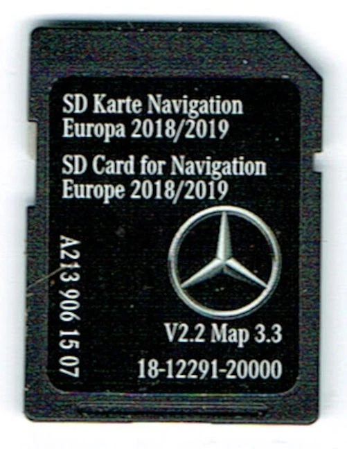 Navigation Mercedes SD Karte Garmin A2139061507 Europa 2018-2019 - Bild 1 von 1
