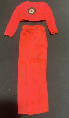 Ropa BARBIE vintage Mattel Best Buy Doll Outfit #9960 Rojo BULLSEYE Top Pantalones Foto 1 de 3
