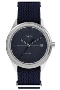 Reloj automático para hombre Timex Marlin Jet Blue correa de tela TW2Y24500 - Imagen 1 de 4