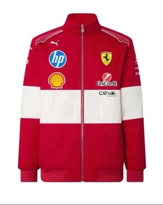 Ferrari F1 Softshell Jacket – Premium Red & White Racing Style - Picture 1 of 3