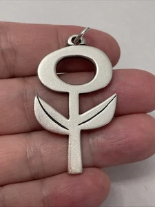James Avery großer französischer Blumen Anhänger Hoffnung Sterlingsilber (12,5 Gramm) - Bild 1 von 5