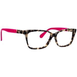 Kate Spade Eyeglasses Camberly 0T4 Havana/Hot Pink Semi Butterfly 55[]14 140 - Picture 1 of 6