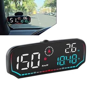 G14 For HUD Car Head-Up Display GPS+Beidou Intelligent Digital Gauge - Picture 1 of 10