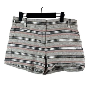 Ann Taylor Loft Rivera Shorts Größe 6 hellbraun gestreift - Bild 1 von 5