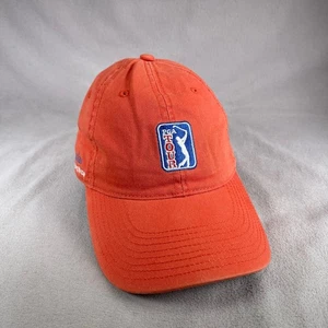 PGA Tour Mütze The Game Herren verstellbar orange Twill Cingular Logo - Bild 1 von 10