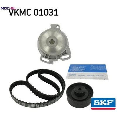 WATER PUMP & TIMING BELT KIT VKMC 01031 FOR VW AUDI 100/5000 200 4000 90 80 2.2L Foto 1 de 4