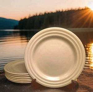 7 Pier 1 Neu Essentials Butter Essteller Gelb Exklusiv Eisenstein 11"W - Bild 1 von 6