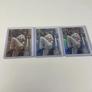 (3x) Dustin May 2020 Topps Chrome SEPIA & PRISM REFRACTOR Rookie Lot (RC) #2 - Picture 1 of 5