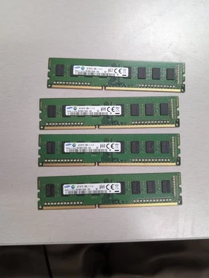 4- Samsung M378B5173EBO-CKO 4GB PC3L 12800U 11-13-A1 16 GB - Image 1 of 4